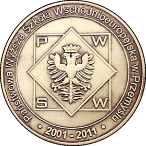 Medal okolicznościowy z dwugłowym orłem na rewersie